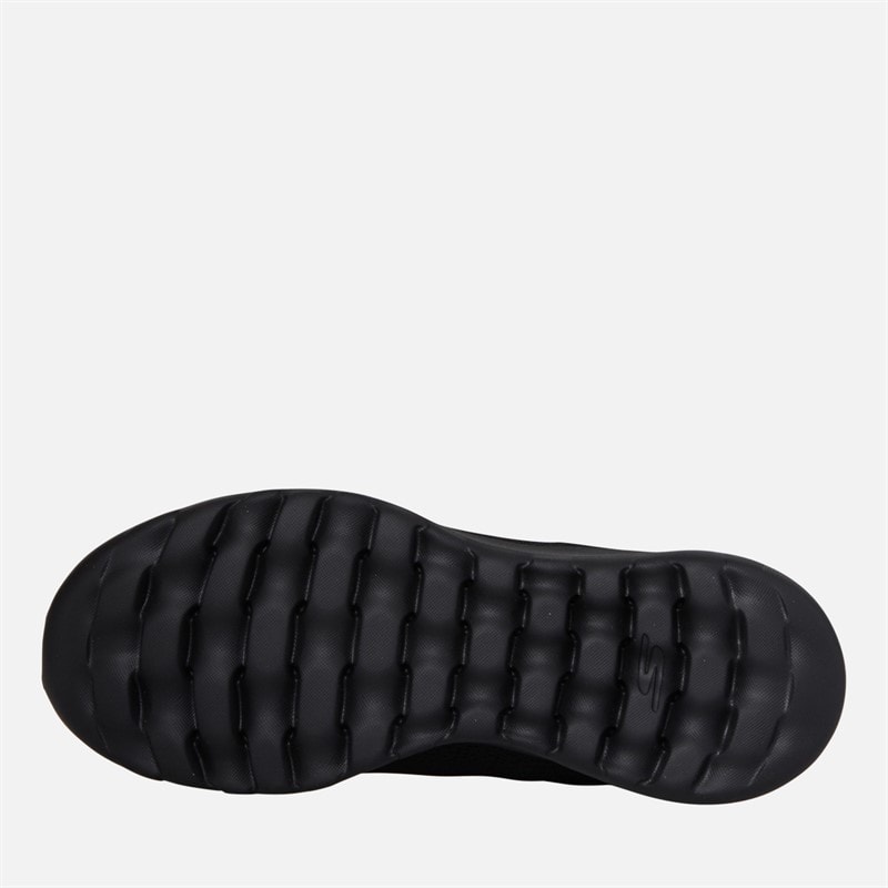 SKECHERS SPORT SKECHERS Womens Go Walk Joy Aurelia Trainers Black/Black - Image 3