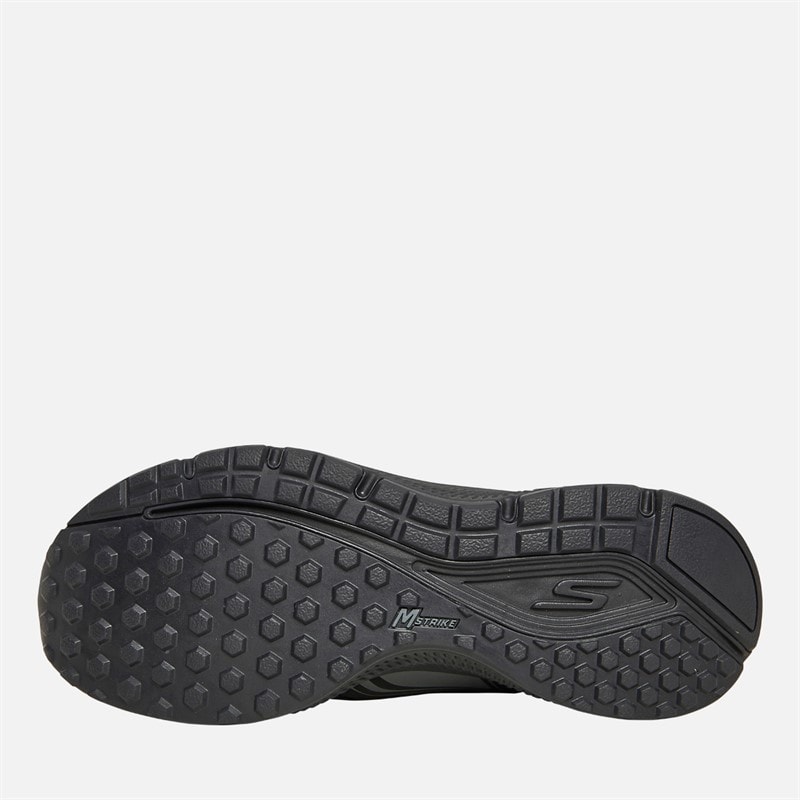 SKECHERS SPORT SKECHERS Mens Go Run Consistent Trainers Black/Charcoal - Image 2