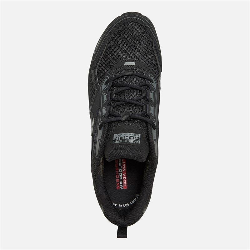 SKECHERS SPORT SKECHERS Mens Go Run Consistent Trainers Black/Charcoal - Image 4