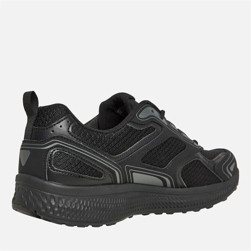 SKECHERS SPORT SKECHERS Mens Go Run Consistent Trainers Black/Charcoal - Image 5