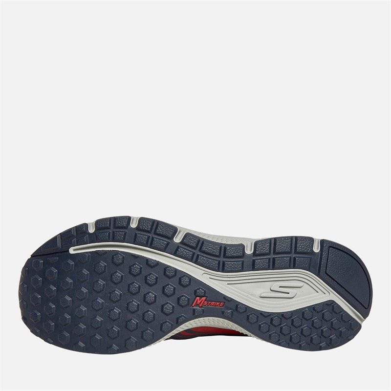 SKECHERS SPORT SKECHERS Mens Go Run Consistent Trainers Navy/Red - Image 2
