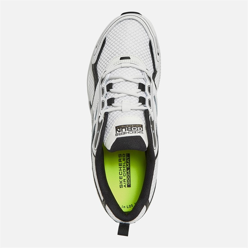 SKECHERS SPORT SKECHERS Mens Go Run Consistent Trainers White/Black - Image 4