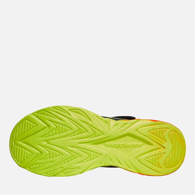 SKECHERS SPORT SKECHERS Boys S Lights Vortex 2.0 Quantroid Trainers Black/Multi - Image 2