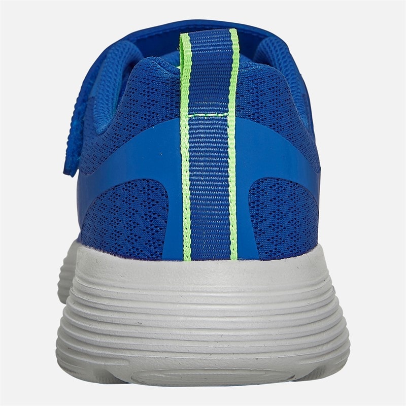 SKECHERS SPORT SKECHERS Boys Go Run 400 V2 Goltran Trainers Blue/Lime - Image 3