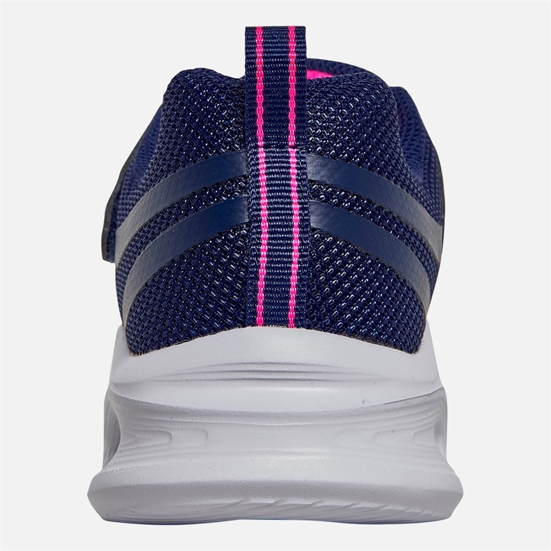 SKECHERS SPORT SKECHERS Junior Girls Solar Glow Lights Trainers Navy - Image 3