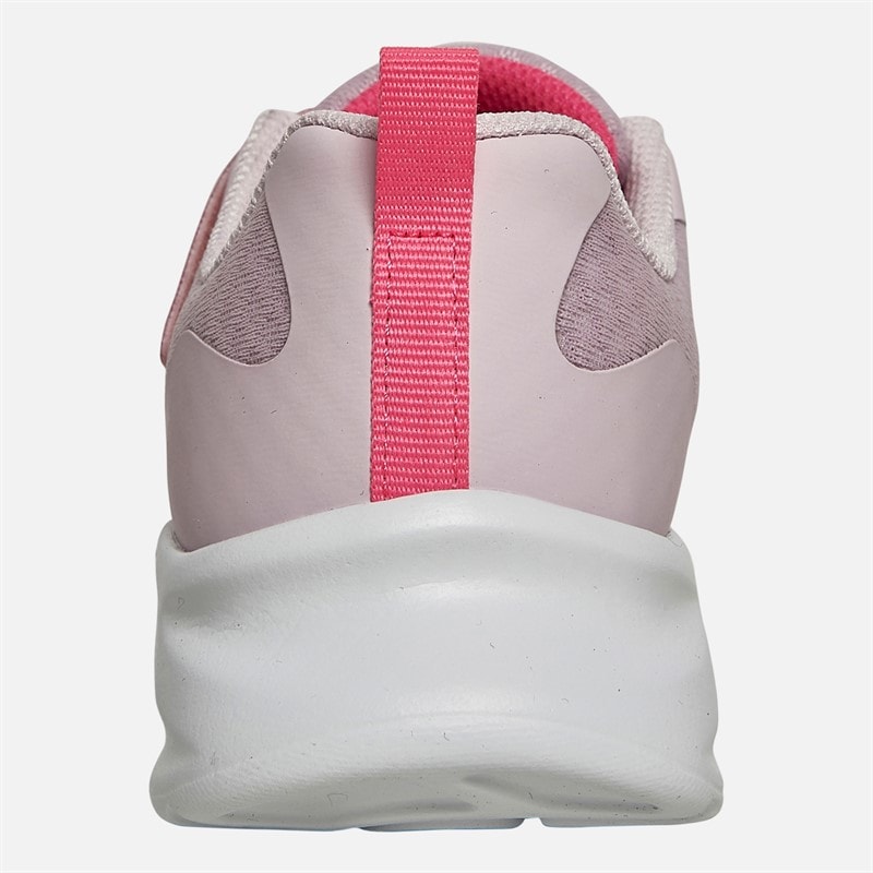 SKECHERS SPORT SKECHERS Girls Dynamatic Nonstop Speed Trainers Light Pink/Hot Pink - Image 3