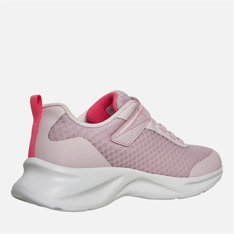 SKECHERS SPORT SKECHERS Girls Dynamatic Nonstop Speed Trainers Light Pink/Hot Pink - Image 5