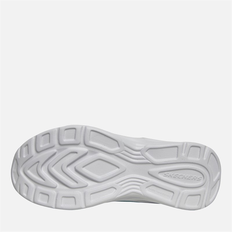 SKECHERS SPORT SKECHERS Girls Dynamatic Nonstop Speed Trainers Mint - Image 2