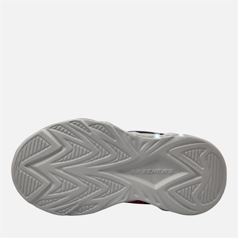 SKECHERS SPORT SKECHERS Infant Boys S Lights Vortex 2.0 Zorento Trainers Black - Image 2