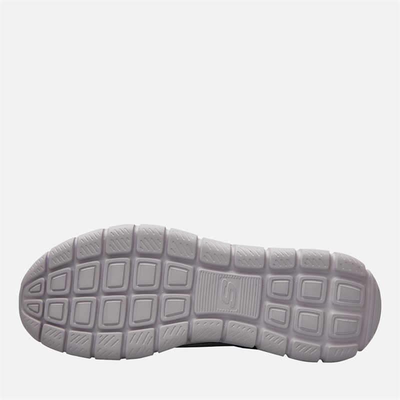 SKECHERS SPORT SKECHERS Mens Track Ripkent Trainers Grey/Black - Image 2