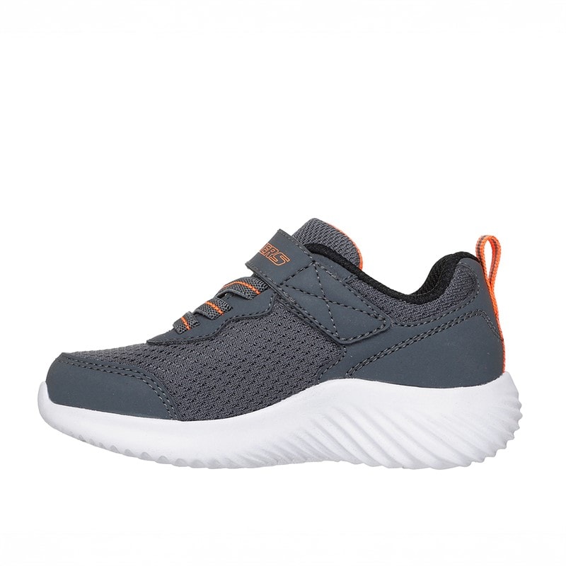 SKECHERS SPORT SKECHERS Infant Boys Bounder Techrox Trainers Gray - Image 5