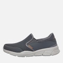 SKECHERS Mens Equalizer 4.0 Persisting Trainers Charcoal/Orange