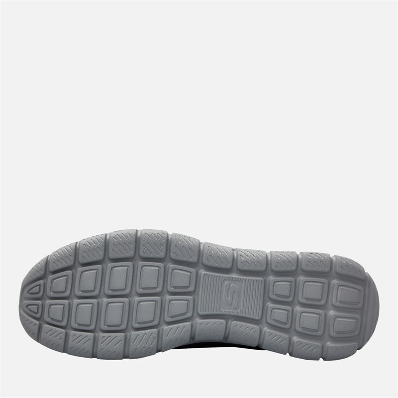 SKECHERS Mens Track Ripkent Trainers Navy/Black - Image 2