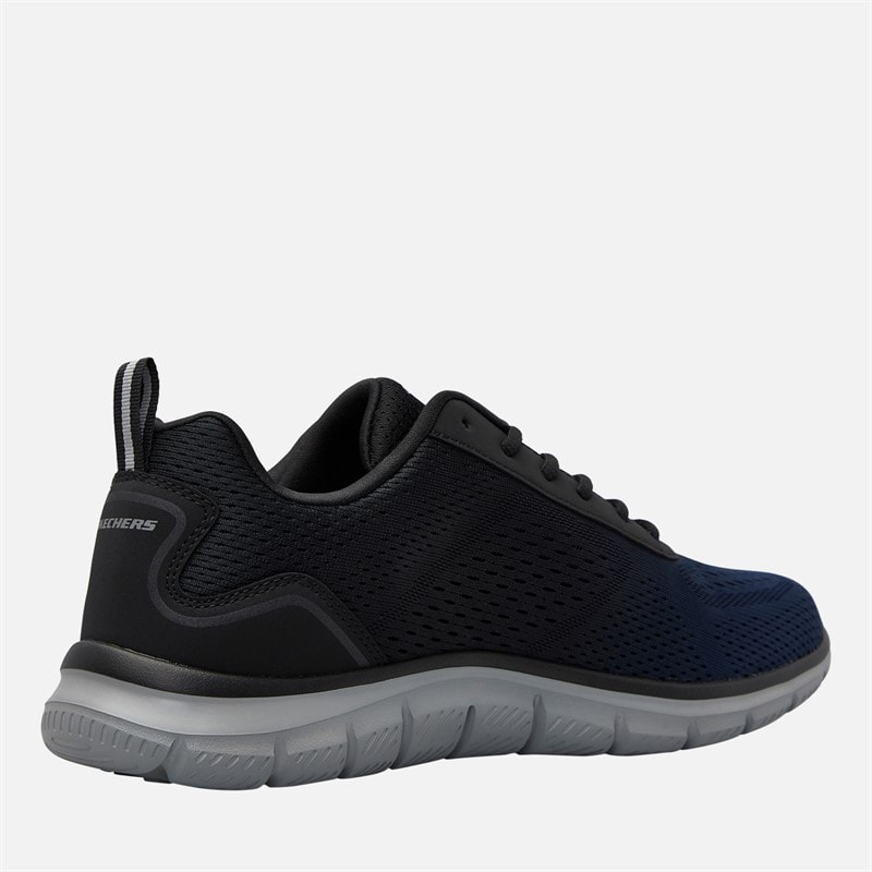 SKECHERS Mens Track Ripkent Trainers Navy/Black - Image 5