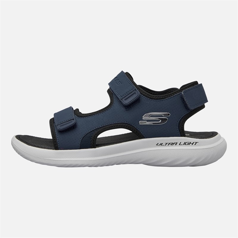 SKECHERS SPORT SKECHERS Mens Bounder 2.0 Thutton Sandals Navy/Black - Image 1