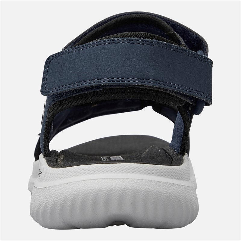 SKECHERS SPORT SKECHERS Mens Bounder 2.0 Thutton Sandals Navy/Black - Image 3