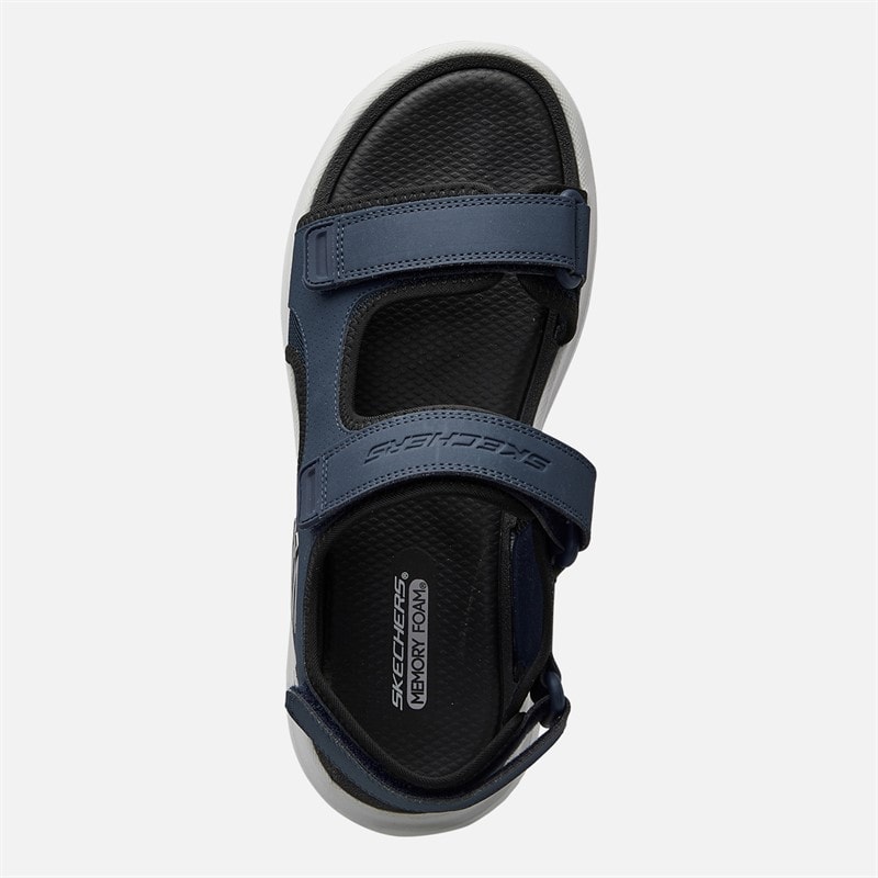 SKECHERS SPORT SKECHERS Mens Bounder 2.0 Thutton Sandals Navy/Black - Image 4