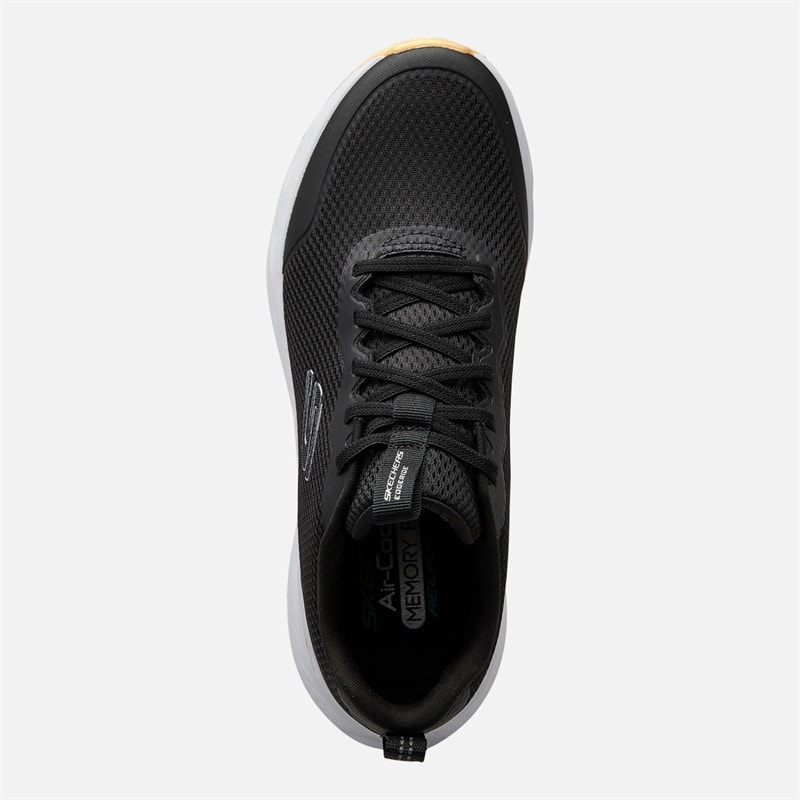 SKECHERS SPORT SKECHERS Mens Edgeride Rekze Trainers Black/White - Image 4