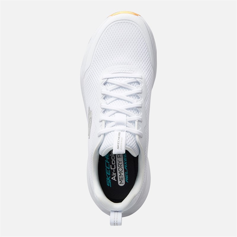 SKECHERS SPORT SKECHERS Mens Edgeride Rekze Trainers White - Image 4