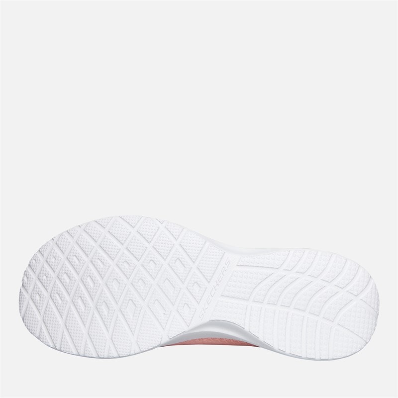 SKECHERS SPORT SKECHERS Womens Dynamight Trainers Light Pink - Image 2
