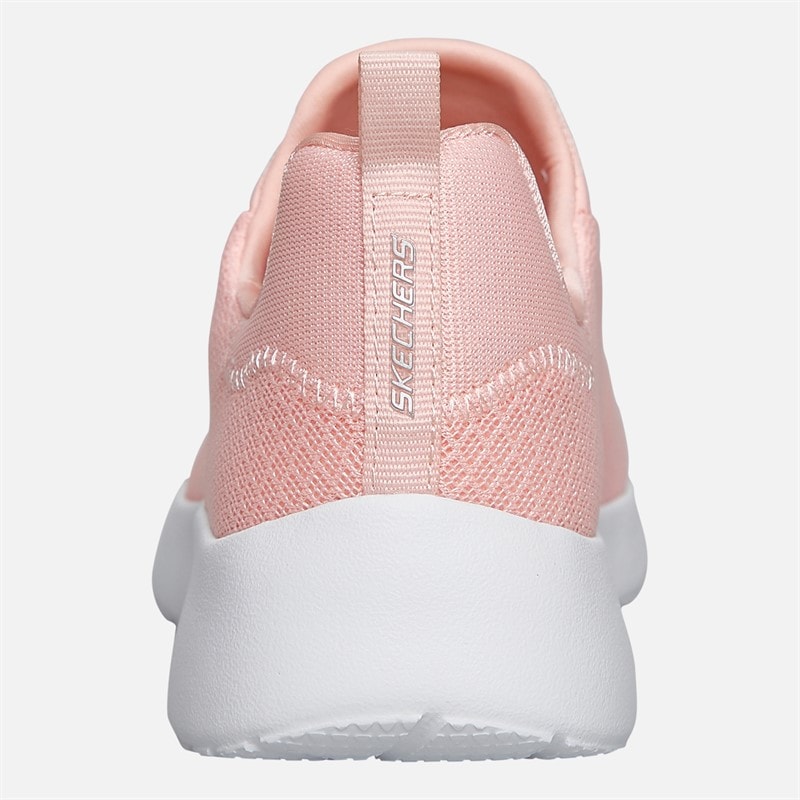 SKECHERS SPORT SKECHERS Womens Dynamight Trainers Light Pink - Image 3