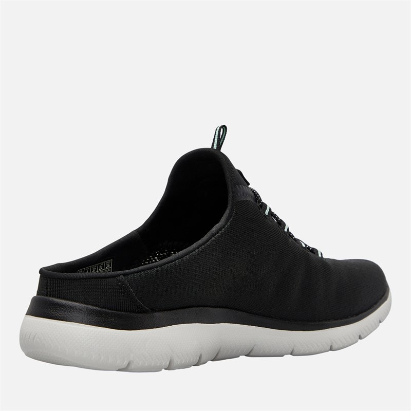 SKECHERS Womens Summits Simply Sweet Trainers Black/Black - Image 5