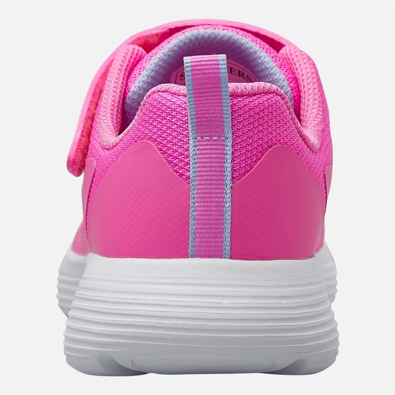 SKECHERS SPORT SKECHERS Girls Go Run 400 V2 Fuel 228 Trainers Hot Pink - Image 3