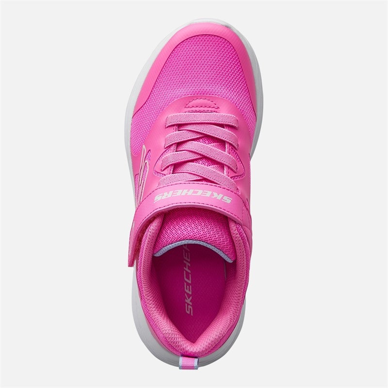 SKECHERS SPORT SKECHERS Girls Go Run 400 V2 Fuel 228 Trainers Hot Pink - Image 4