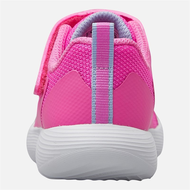 SKECHERS SPORT SKECHERS Infant Girls Dyna Lite 228 Unlimited Trainers Hot Pink - Image 3