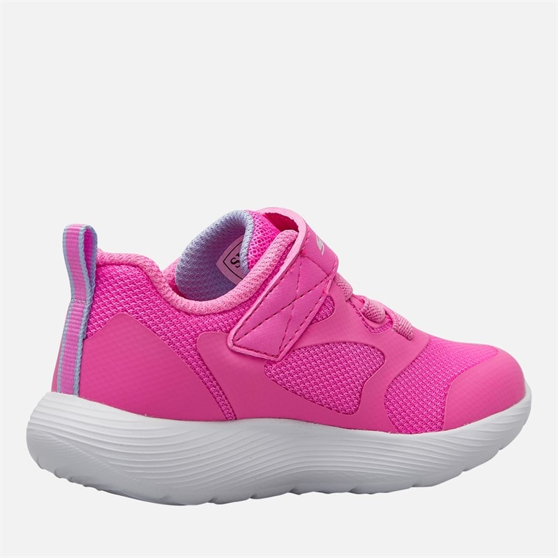 SKECHERS SPORT SKECHERS Infant Girls Dyna Lite 228 Unlimited Trainers Hot Pink - Image 5