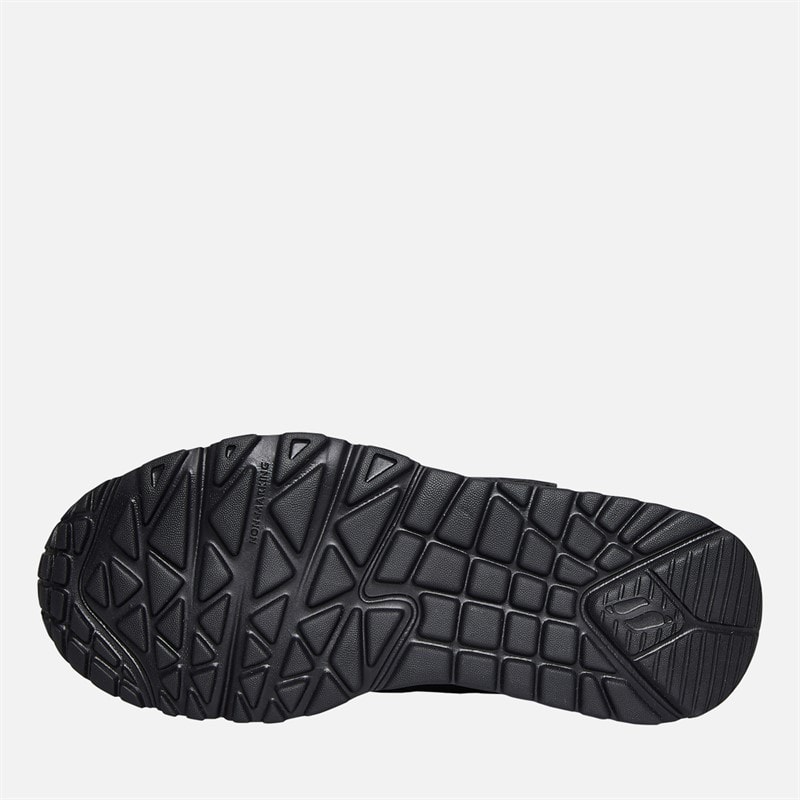 SKECHERS SPORT SKECHERS Boys Uno Lite Donex Trainers Black/Black - Image 2