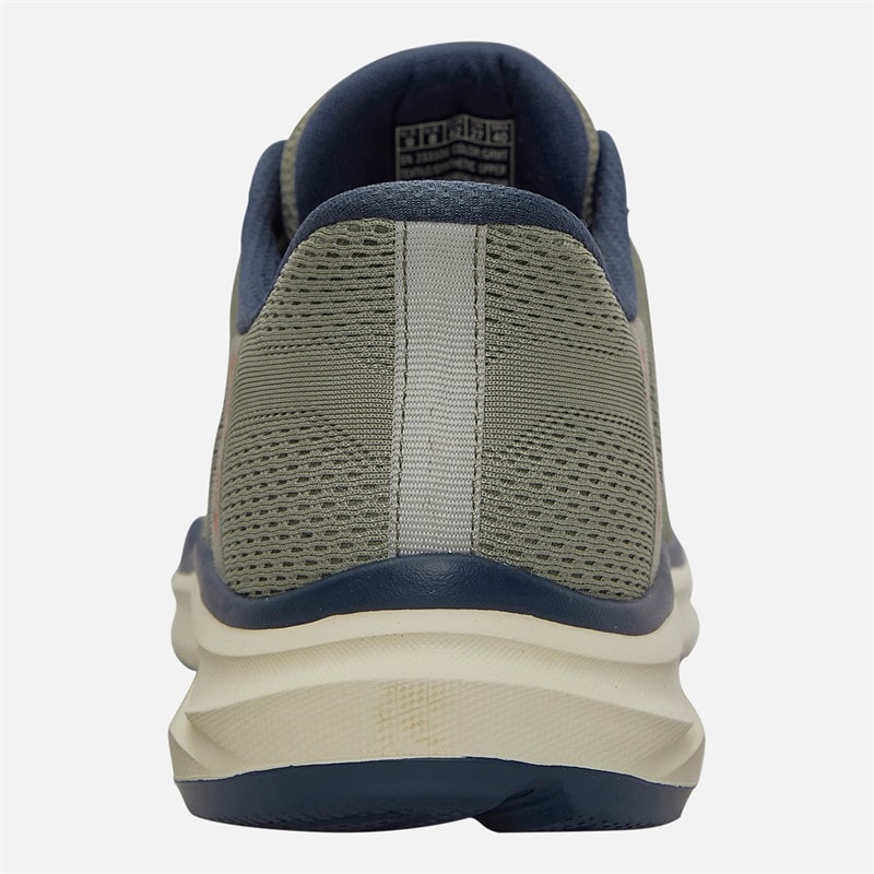 SKECHERS Mens Slip-Ins Relaxed Fit Equilizer 6.0 Durran Trainers Green/Multi - Image 3