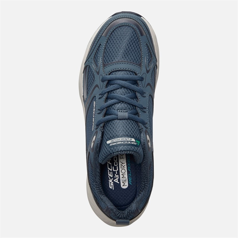 SKECHERS Mens Relaxed Fit Edgeride Exodis Trainers Slate - Image 4