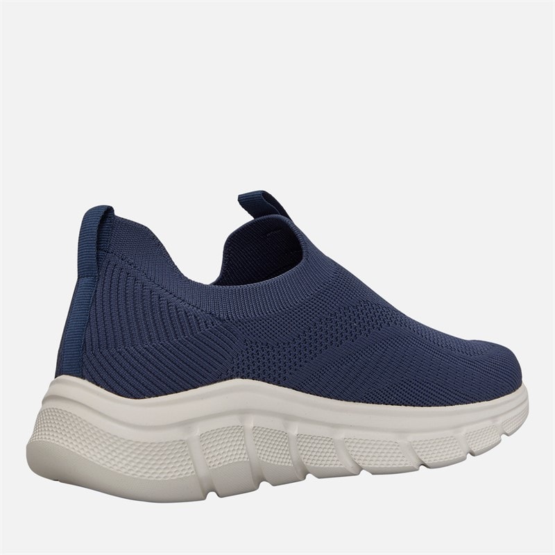 SKECHERS Mens B Flex Frigid Edge Trainers Navy - Image 5