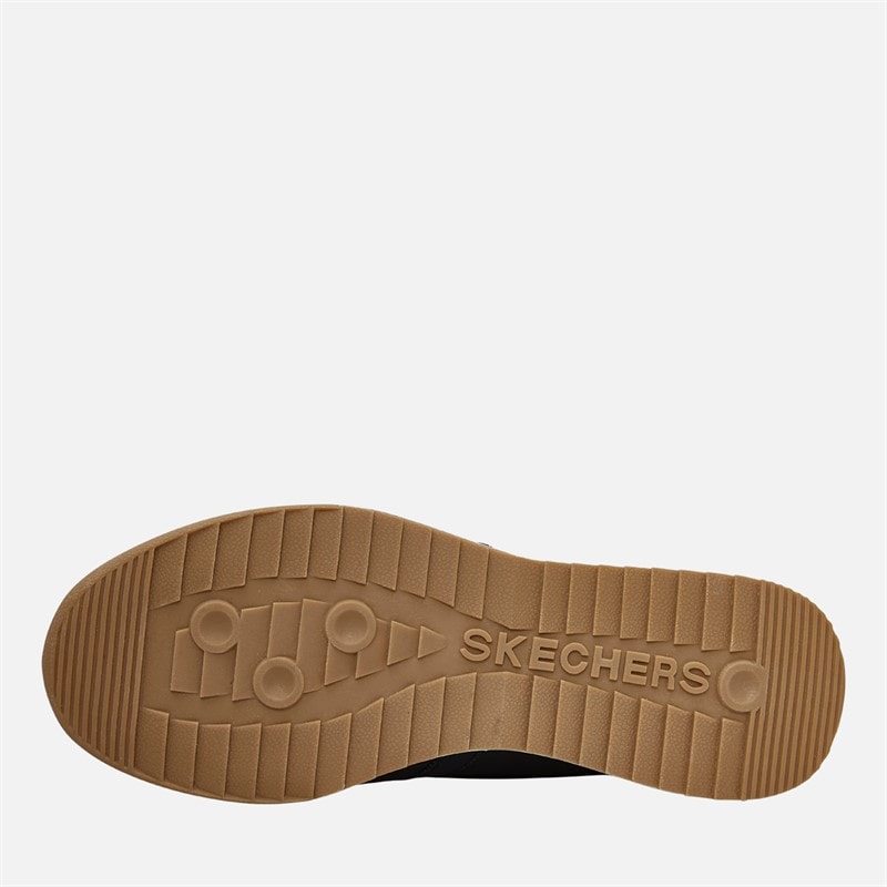 SKECHERS Mens Zinger Manzanilla Totale Trainers Black - Image 2