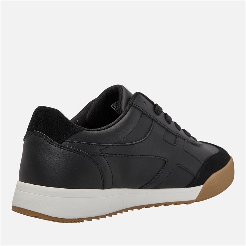 SKECHERS Mens Zinger Manzanilla Totale Trainers Black - Image 5
