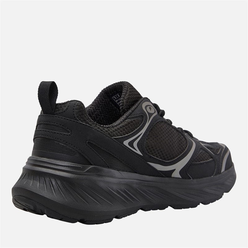 SKECHERS Mens Relaxed Fit Edgeride Exodis Trainers Black - Image 5