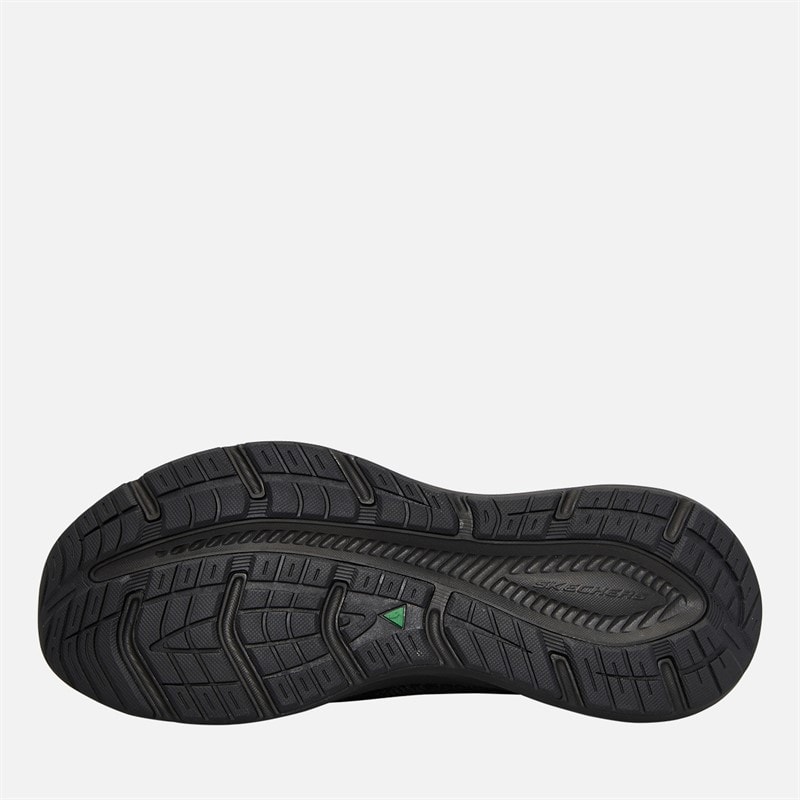 SKECHERS Mens Slip-Ins Relaxed Fit Edgeride Commissioner Trainers Black/Black - Image 2