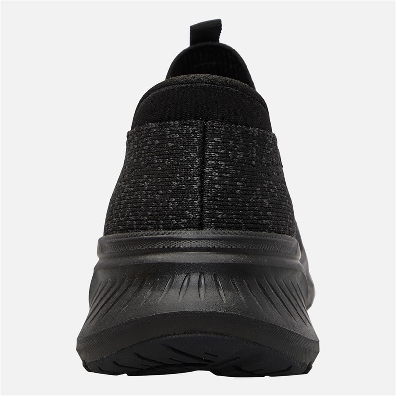 SKECHERS Mens Slip-Ins Relaxed Fit Edgeride Commissioner Trainers Black/Black - Image 3
