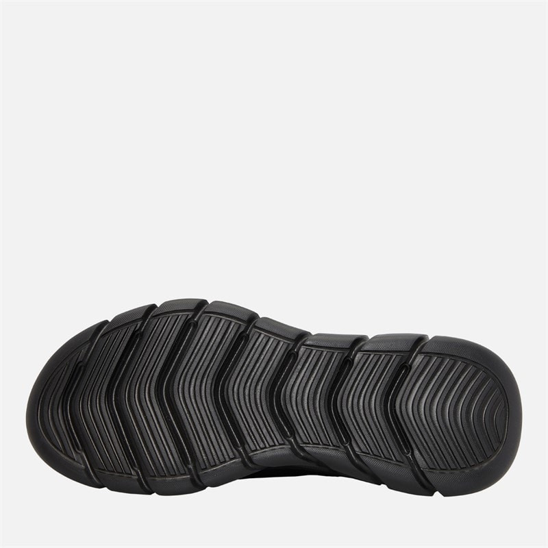 SKECHERS Mens B Flex Frigid Edge Trainers Black/Black - Image 2