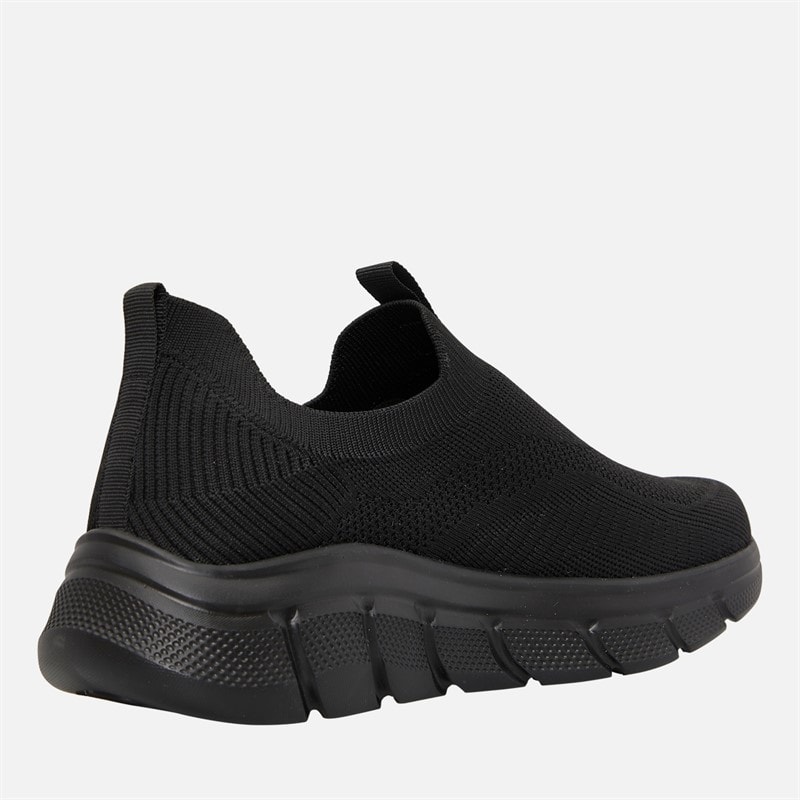 SKECHERS Mens B Flex Frigid Edge Trainers Black/Black - Image 5