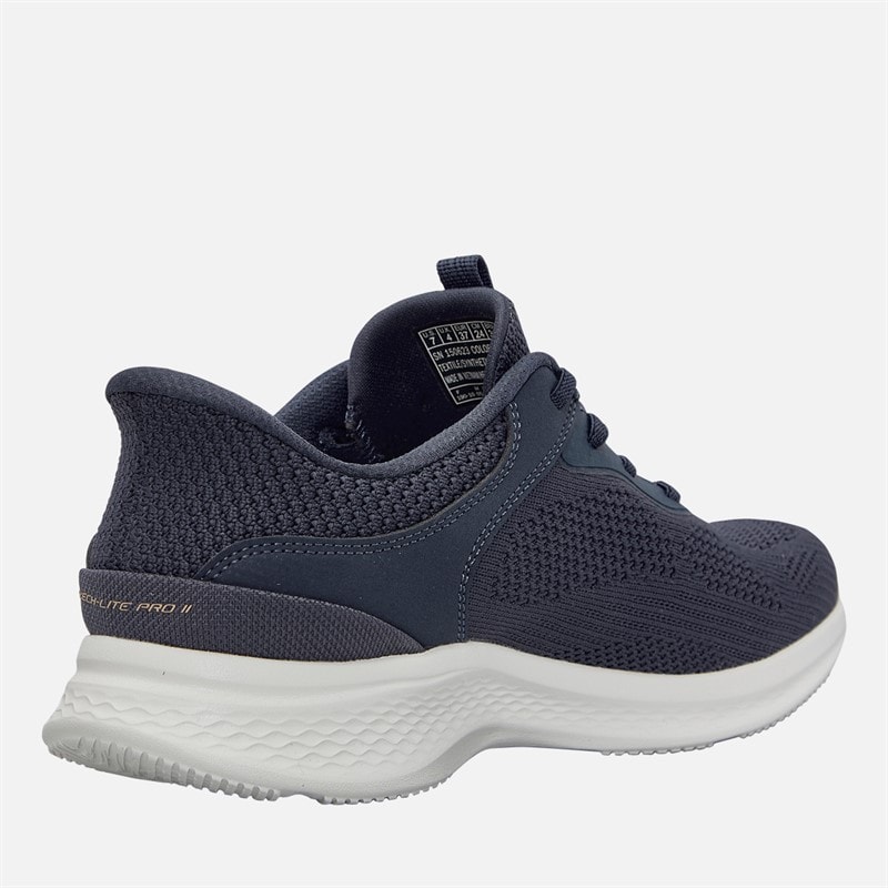 SKECHERS Womens Slip-Ins Skech-Lite Pro 2.0 Smooth Current Trainers Navy - Image 5