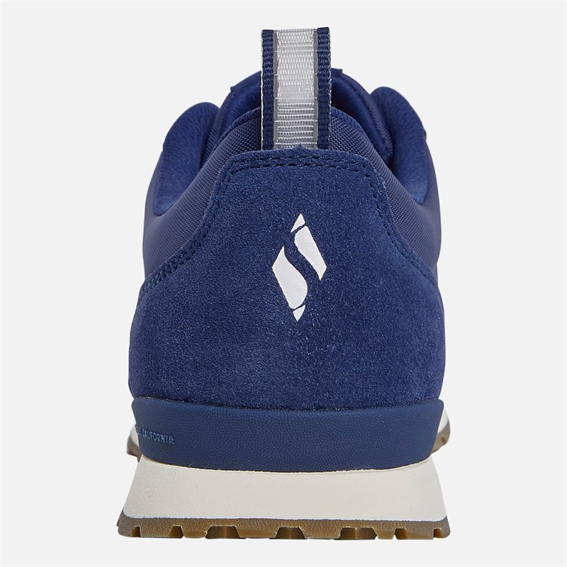 SKECHERS Womens Skechers Zilla Mecha Trainers Navy/White - Image 3