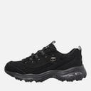 SKECHERS Womens D'Lites Play On Trainers Black