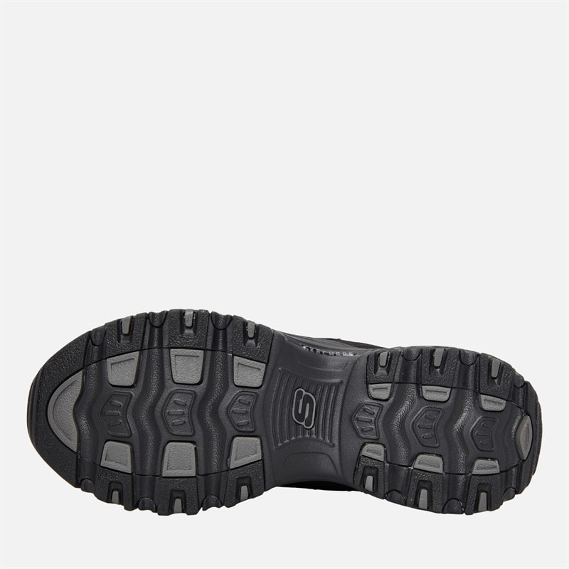 SKECHERS Womens D'Lites Play On Trainers Black - Image 2