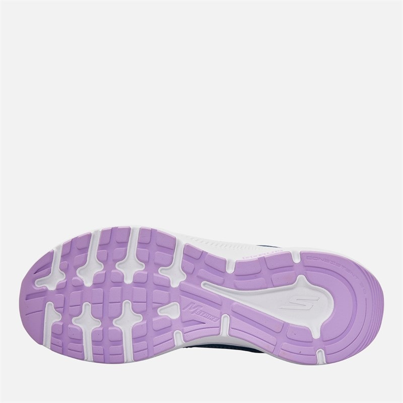 SKECHERS SPORT SKECHERS Womens Go Run Consistent Trainers Blue/Purple - Image 2