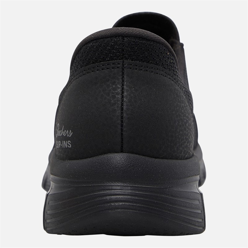 SKECHERS Womens Slip-Ins Graceful Trainers Black - Image 3
