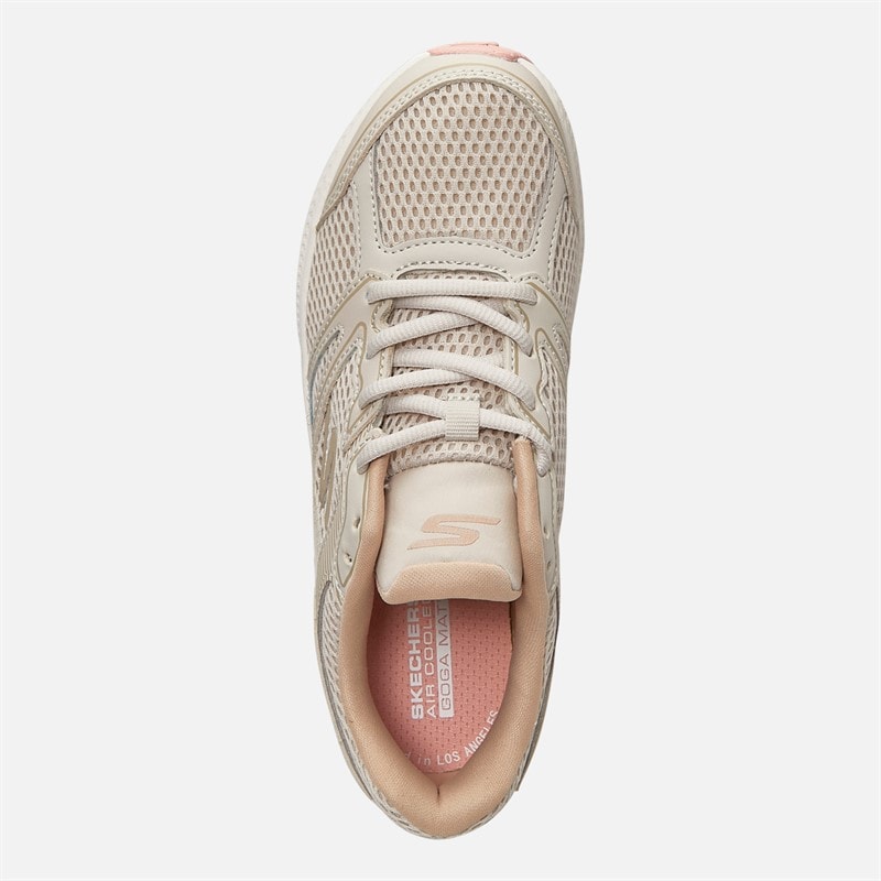 SKECHERS Womens Go Run Consistent Trainers Natural - Image 4