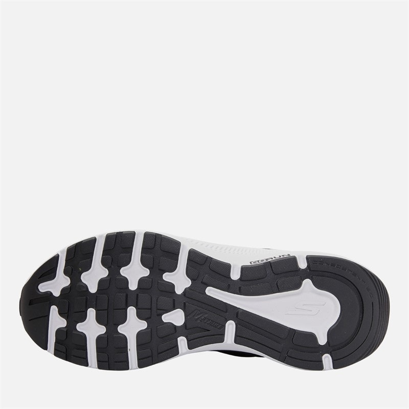 SKECHERS SPORT SKECHERS Womens Go Run Consistent Trainers Black/White - Image 2