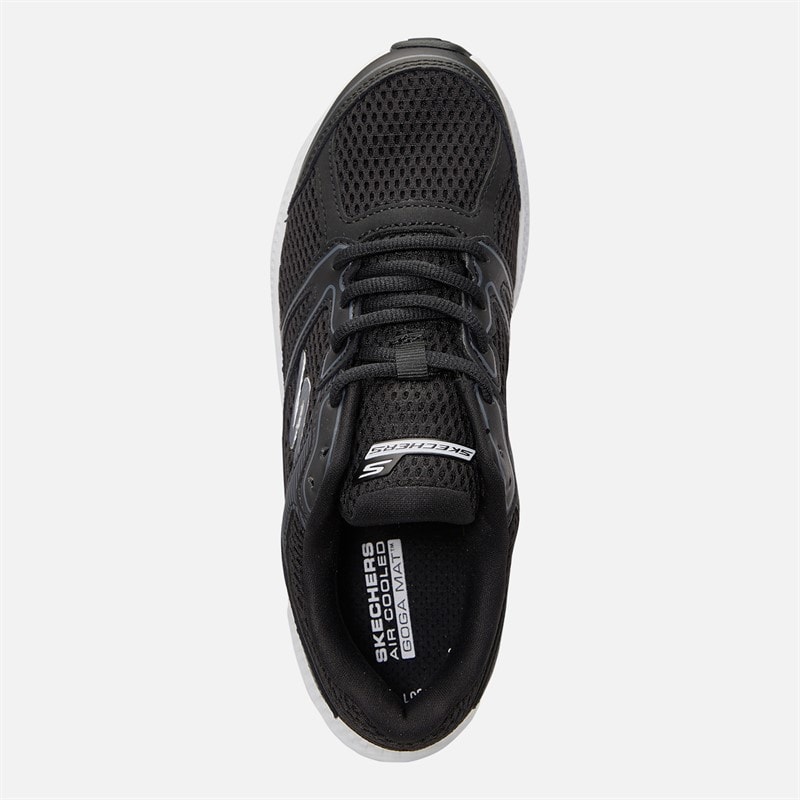 SKECHERS SPORT SKECHERS Womens Go Run Consistent Trainers Black/White - Image 4